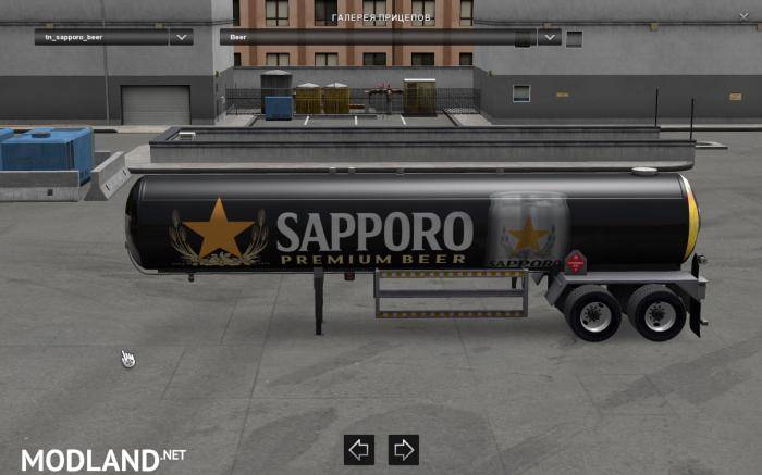 Sapporo Beer Stand Alone Trailer ATS 1.4.x