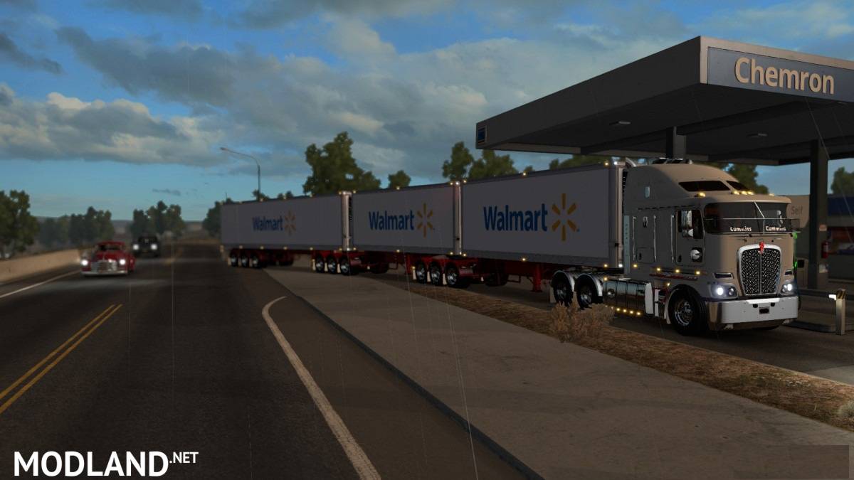 Aussie B-Triple Trailer