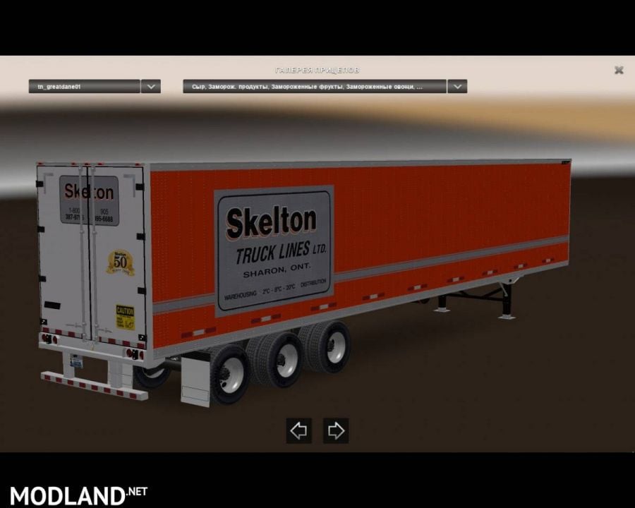 Great Dane 48 Double Trailer ATS New Skin