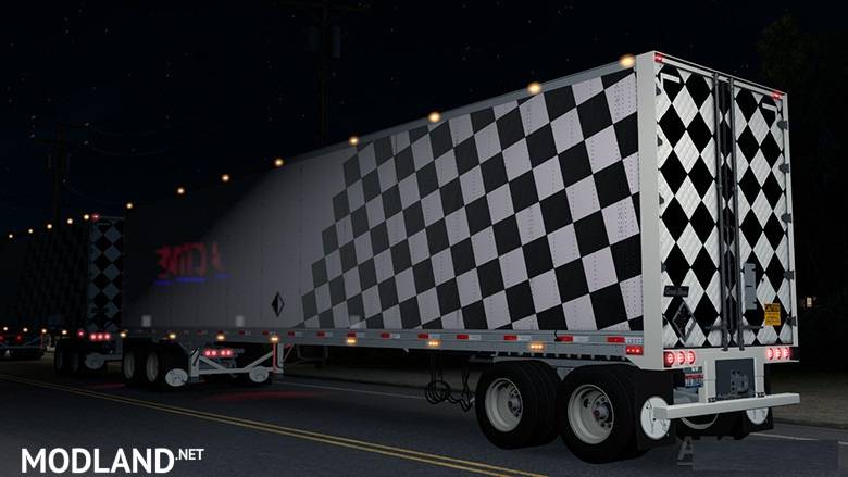 Great Dane 48′ Double Trailer