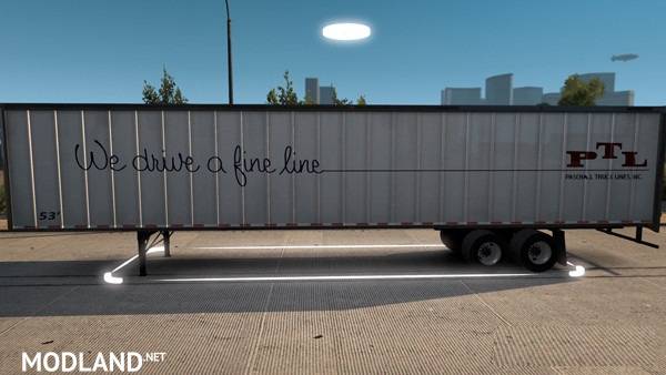 PTL Trucking Trailer Skin