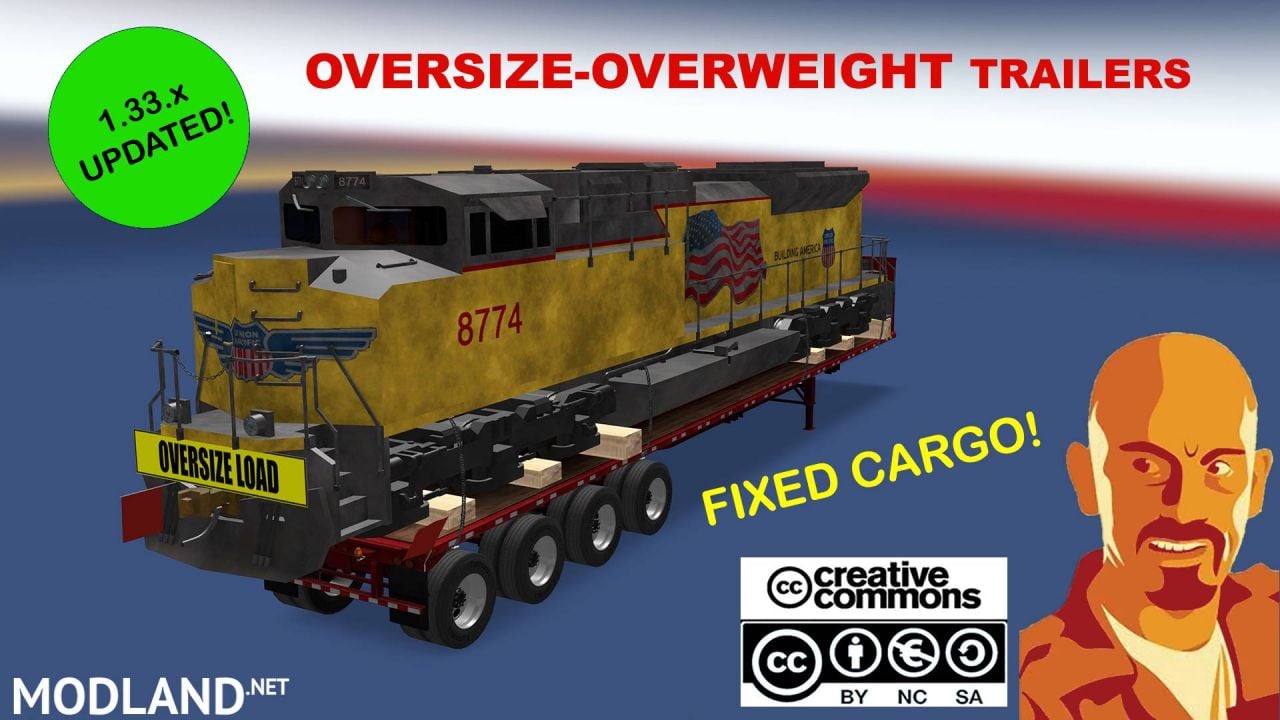 OVERSIZE-OVERWEIGHT TRAILERS U.S.A. 1.33.x FIXED