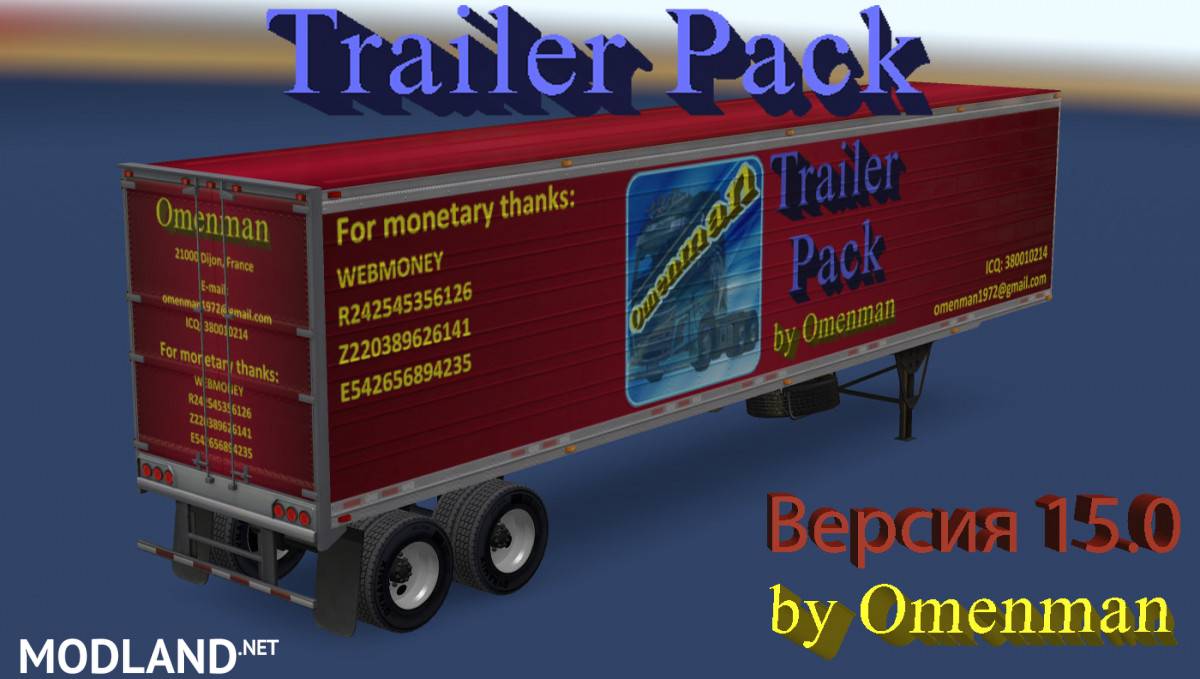 Trailer Pack by Omenman v 15.0 (Update)