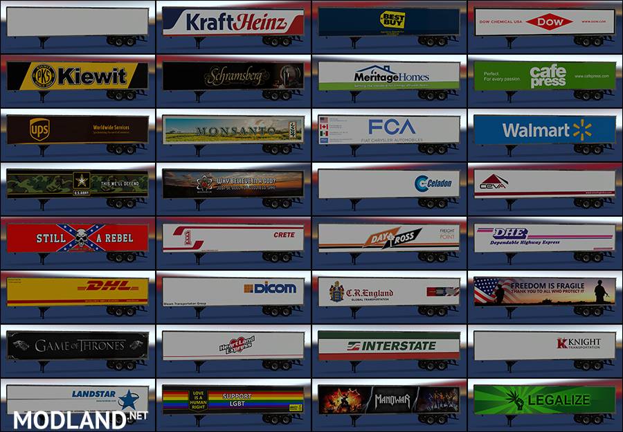 New USA Trailers Pack