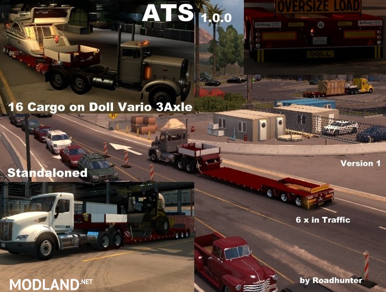 Doll Vario 3 Axle Trailer