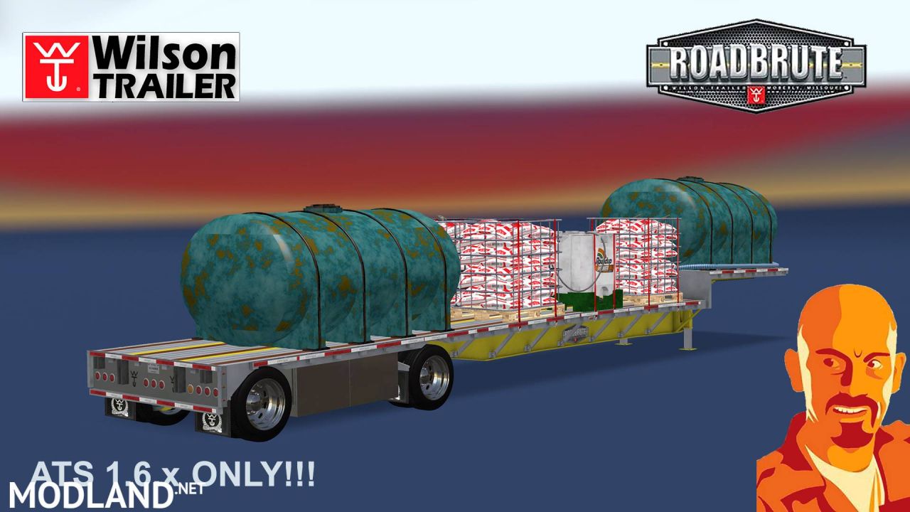 AMERICAN WILSON DROPDECK TRAILER 1.6.x