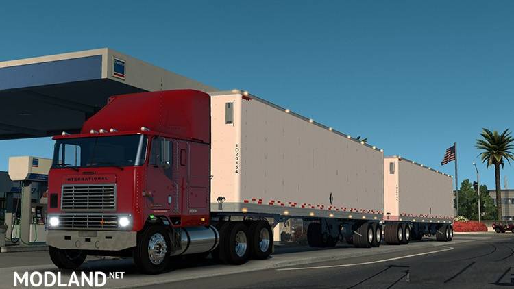 Great Dane 48′ Double trailer