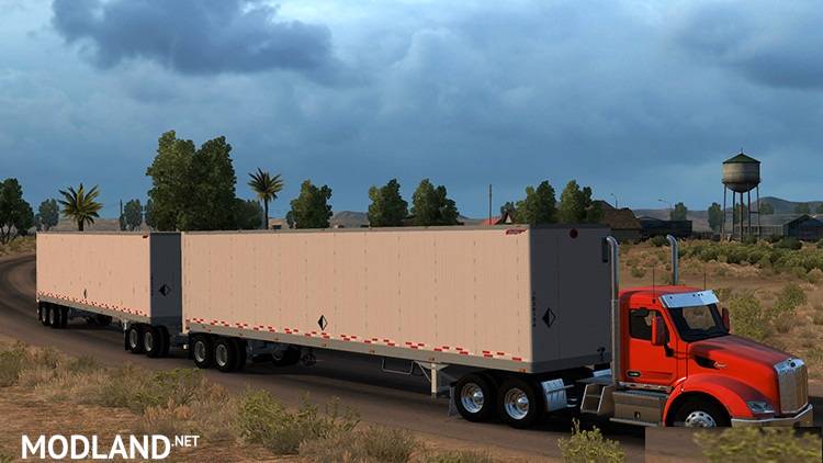 Great Dane 48′ Double trailer ATS –