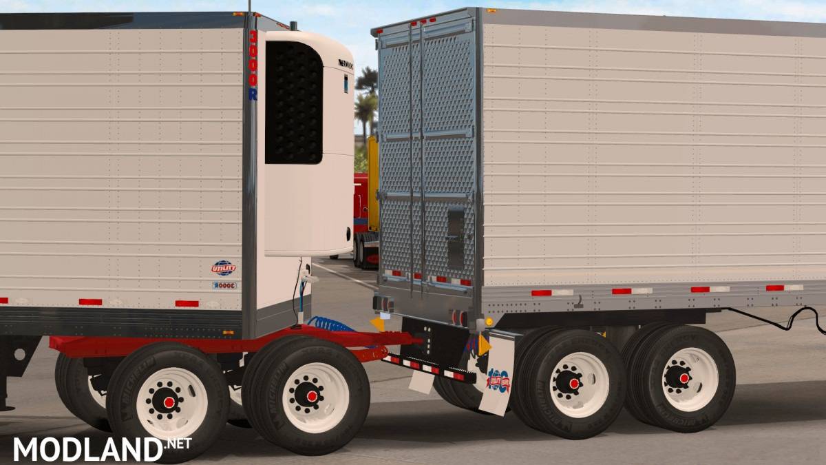 Double Trailer utility reefer