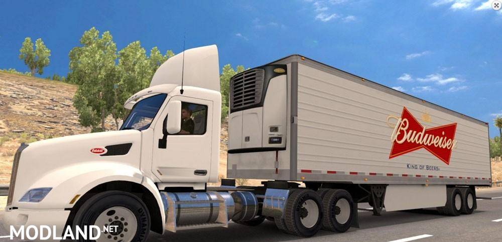 Budweiser Reefer Trailer
