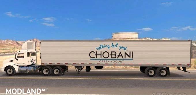 Chobani Yogurt Reefer Trailer
