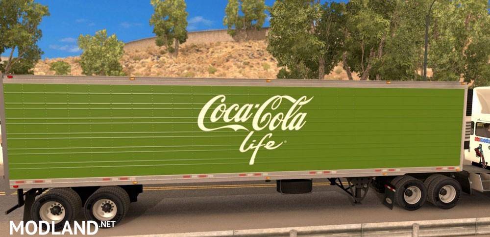Coca Cola Life Reefer Trailer