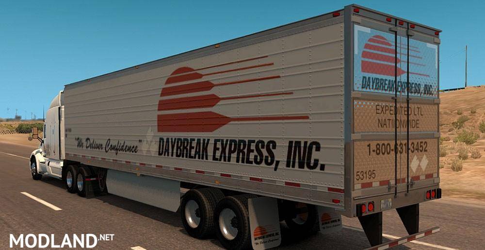 Daybreak Express Utility 3000R Reefer Trailer