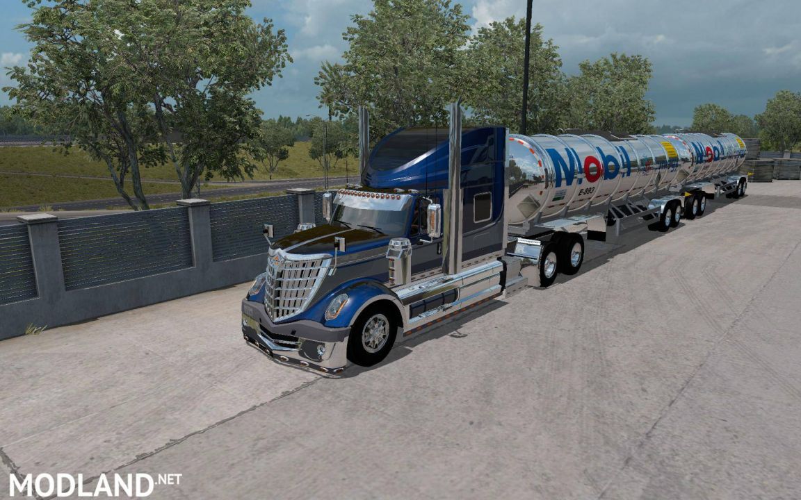 Gasero Gas trailers for ATS 1.35 