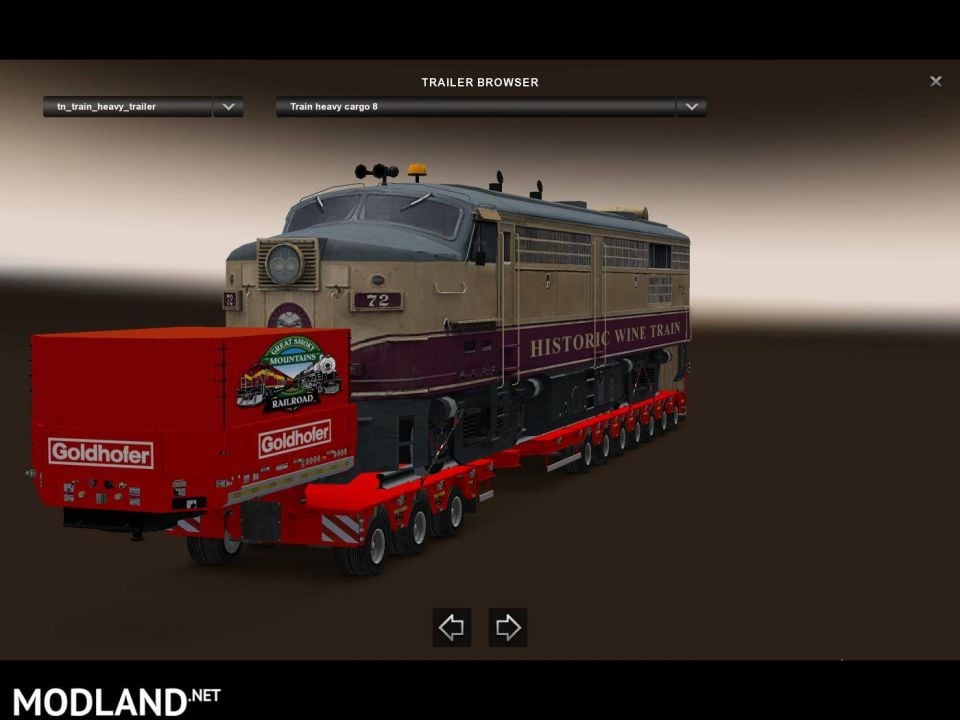 Heavy Train Trailer Pack