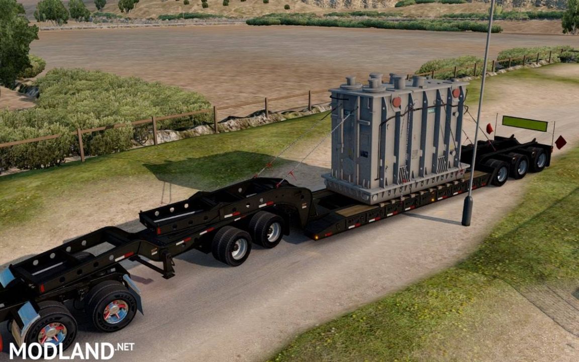 Oversized Trailer Magnitude 55l with load Transformer for ATS