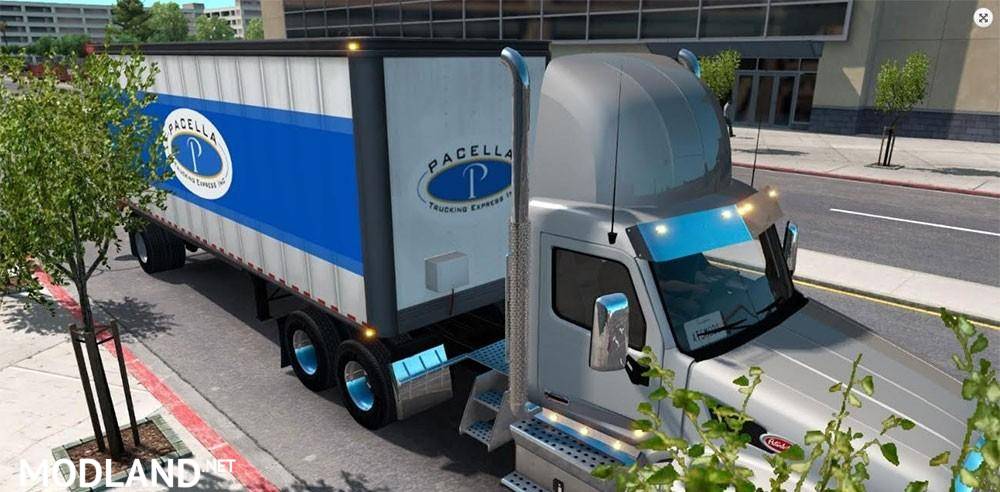 Pacella Trucking Express box trailer