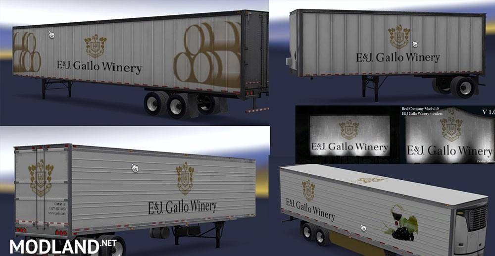 Real Company E&J Gallo Winery + Trailers