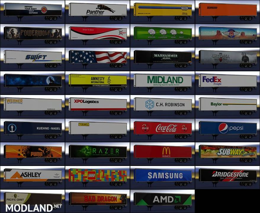 New USA Trailers pack