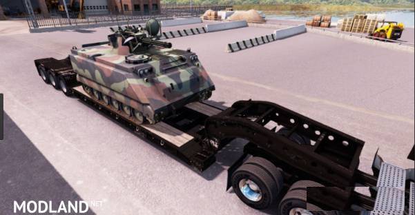 Semitrailers with military equipment v1.0.1 ATS