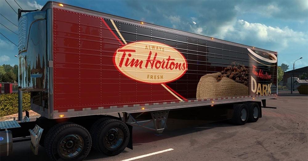 Tim Hortons & Wallbert replacement trailer