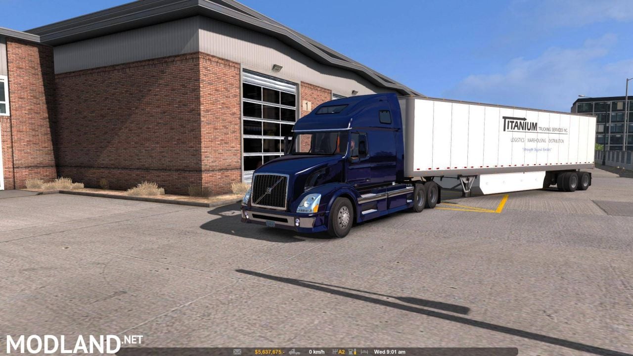 Titanium Trucking Services Inc. Trailer