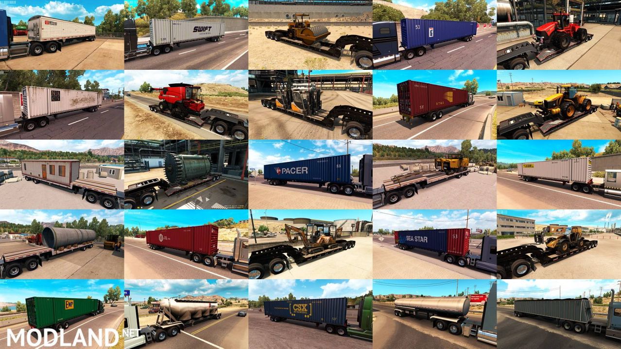 Trailers and cargo pack by Jazzycat