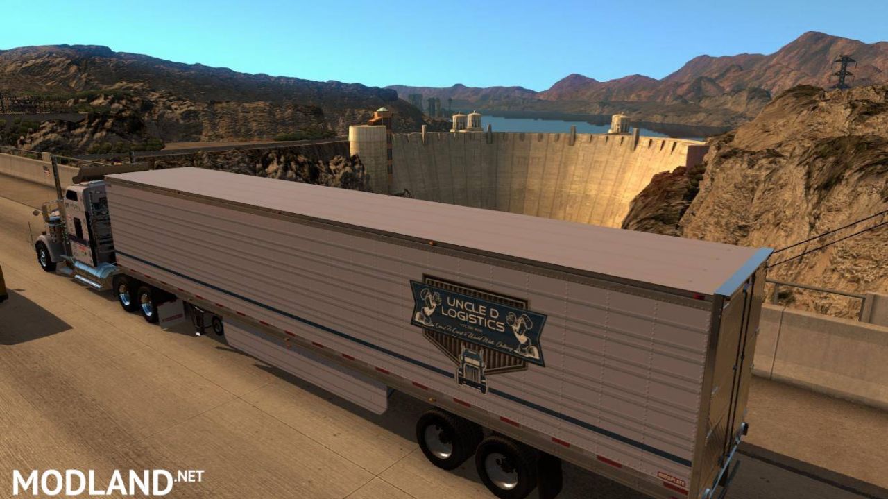 Uncle D Logistics VTC ATS 3000 & Long Refer Trailer