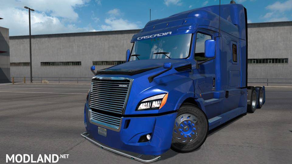 Freightliner Cascadia 2018 Ultrabald Edition 1.6.1 for ATS 1.34.x