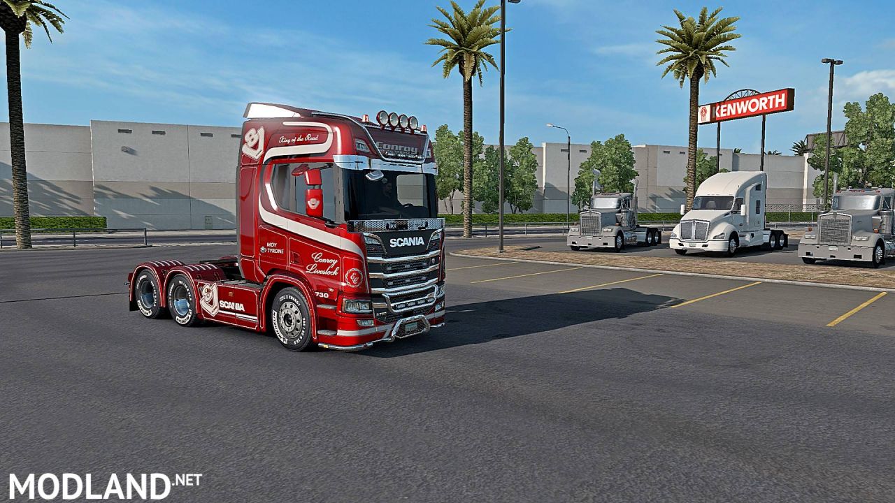Scania trucks for ATS