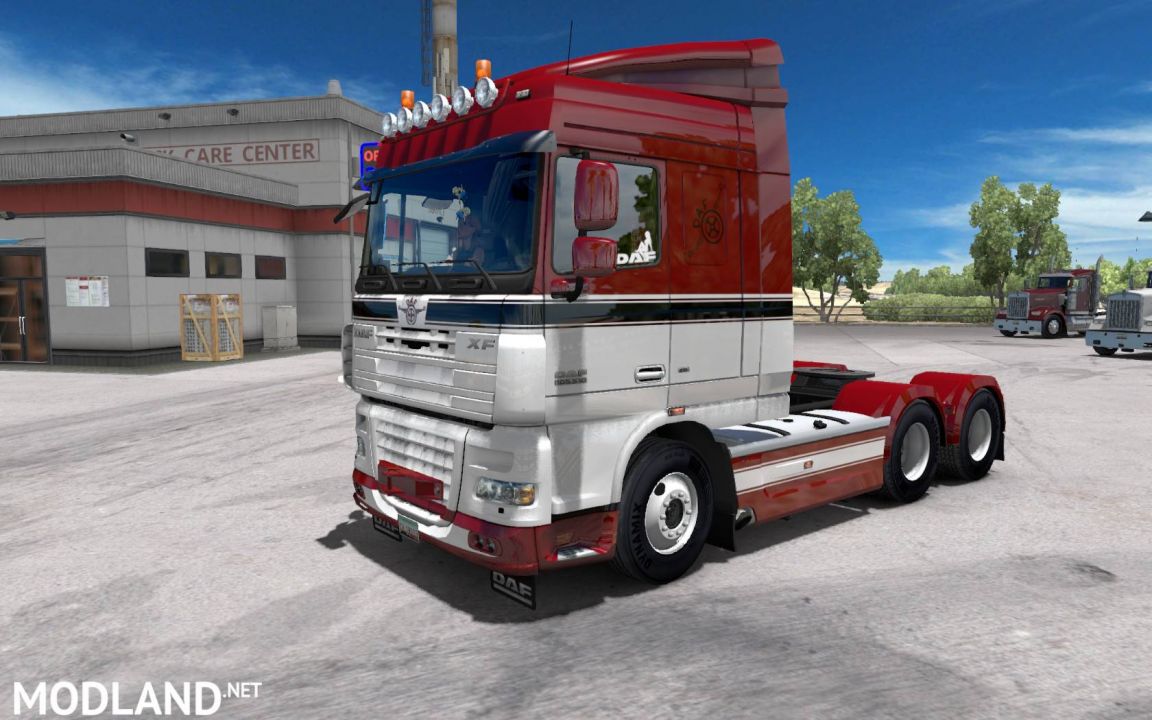 DAF XF 105 by vad&k + Crawler for ATS 1.31 