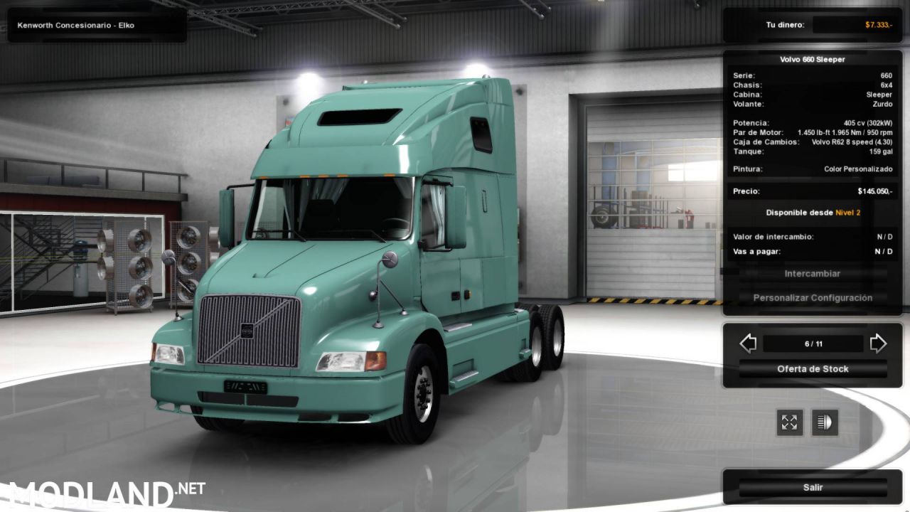  Volvo VNL 660 for ATS 1.3.x