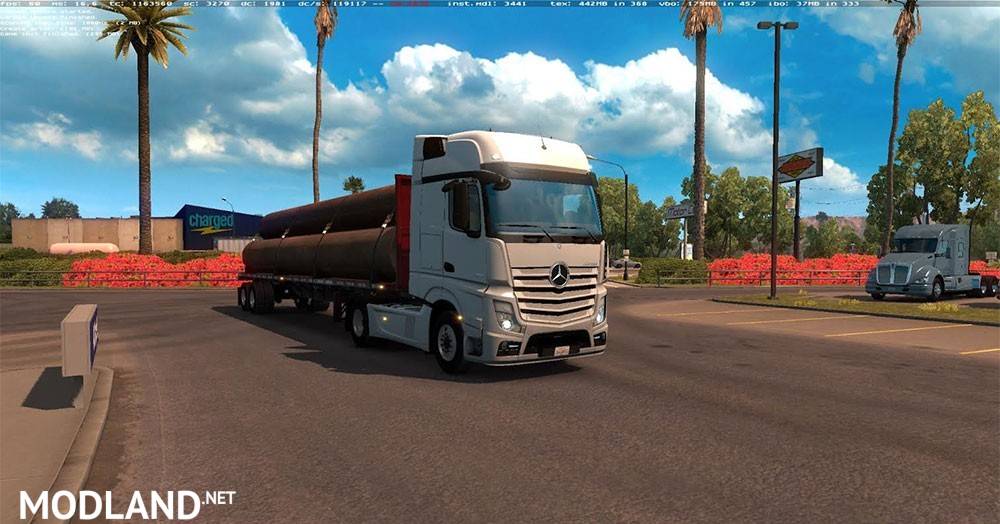 MERCEDES ACTROS 2014 with All Cabins & Accessories