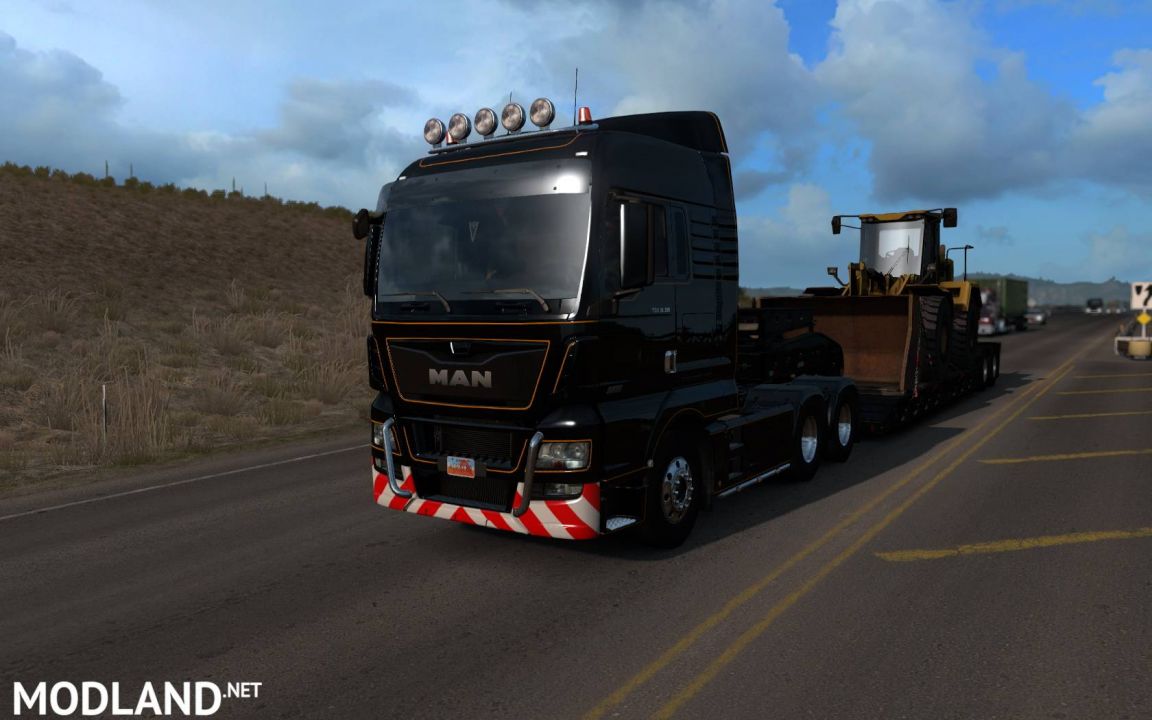 MAN TGX Euro6 for ATS 1.37.x (Re-work and update v1.2)