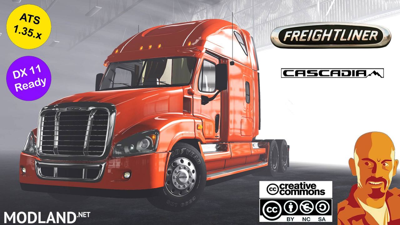 FREIGHTLINER CASCADIA ATS 1.35.x DX11