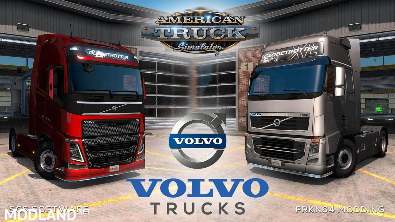 Volvo FH16 Trucks Mod v 4.1 - ATS