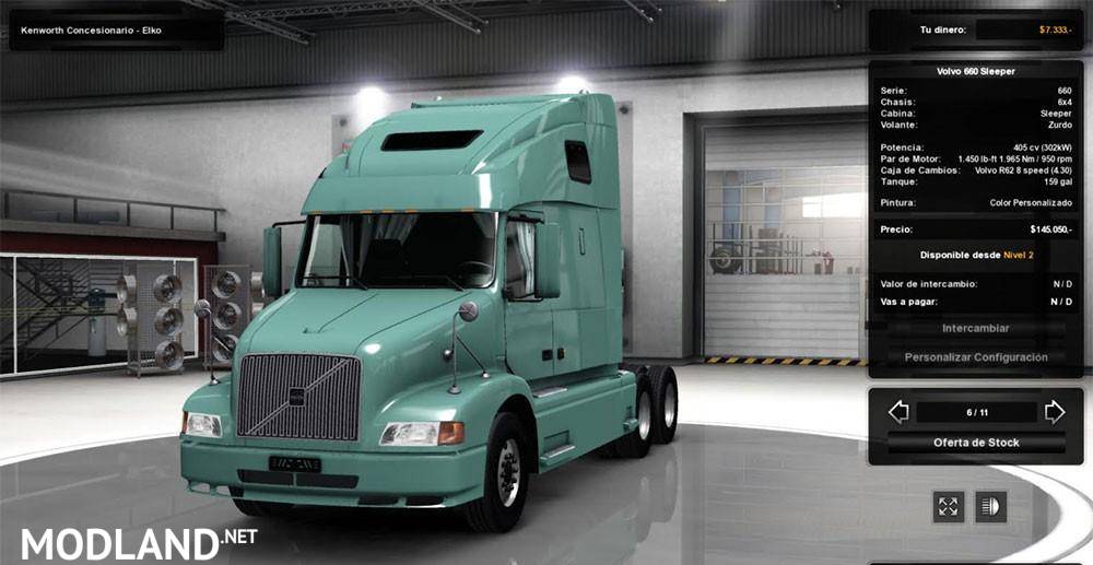 Volvo VNL 660 for ATS 1.3.x