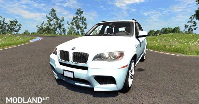 BMW X5M White Car Mod