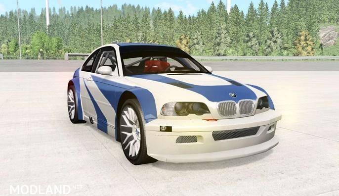 Bmw M3 Gtr (E46) NFS MW Edition