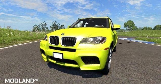 BMW X5M Yellow Car Mod