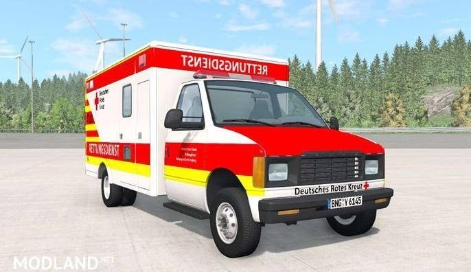 Gavril H-Series German Ambulance Car