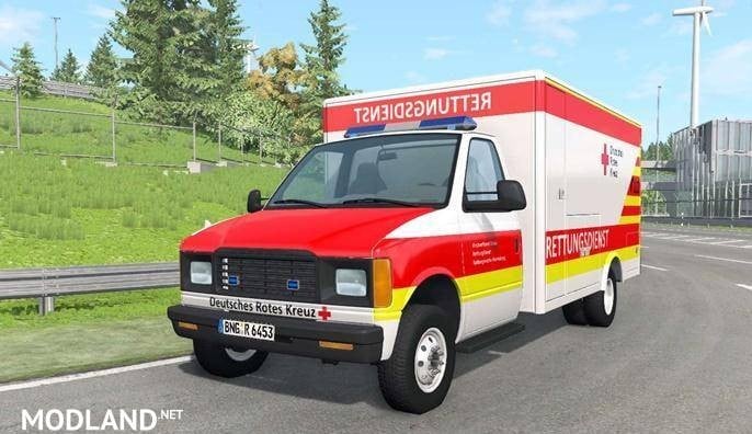 Gavril H-Series German Ambulance Car