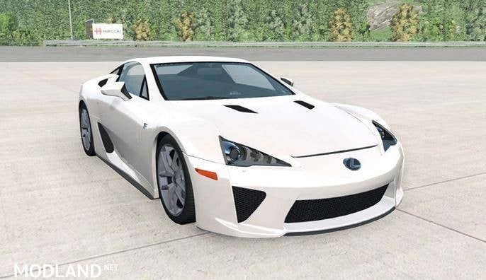 Lexus lfa beamng drive