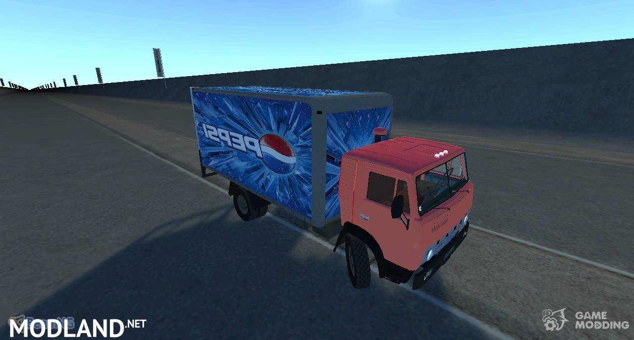 Kamaz Booth Pespsi truck