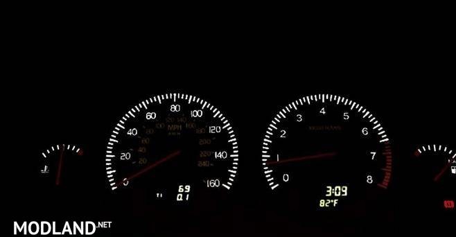 Volvo XC90 MPH Speedometer