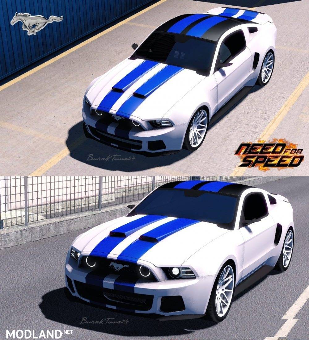 Need For Speed Ford Mustang By BurakTuna24 1.31 fix - ETS 2