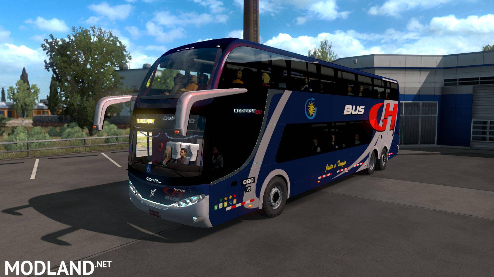 Евро трек симулятор автобусы