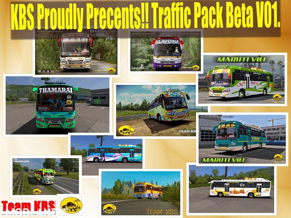 Kerala Bus Traffic Pack V01 Beta 1.28
