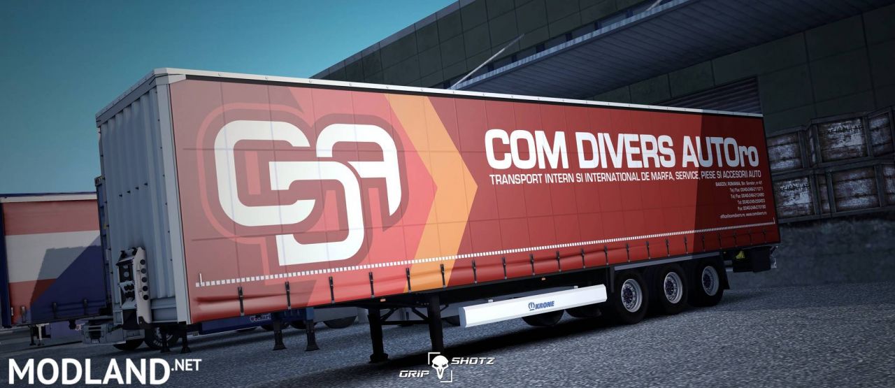 Com Divers Auto Profiliner Trailer