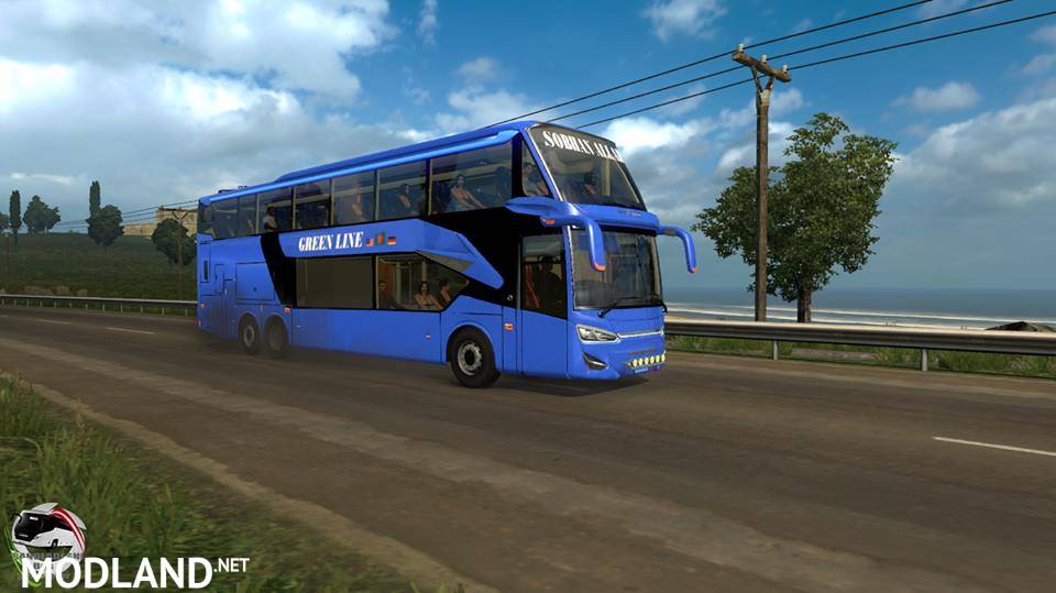 SR2DD Bus Mod with Bangladeshi Bus Skin